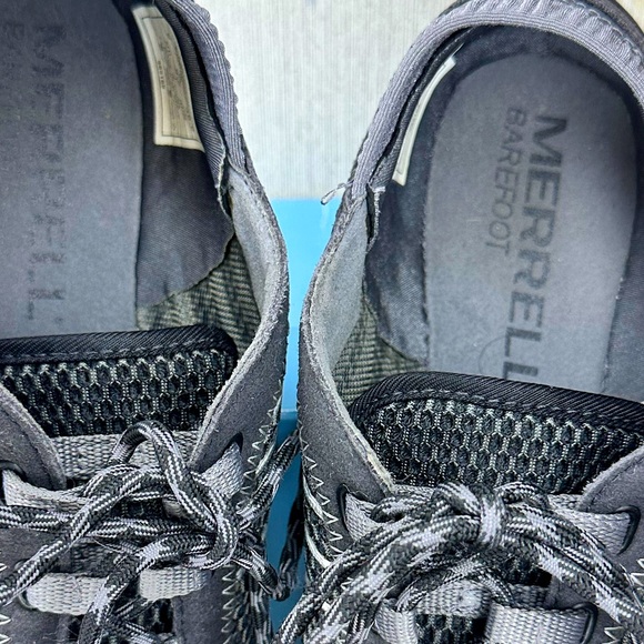 MERRELL -Pace Glove Barefoot Athletic Cross-Training, Trail Running Gray Shoe. - Picture 8 of 9